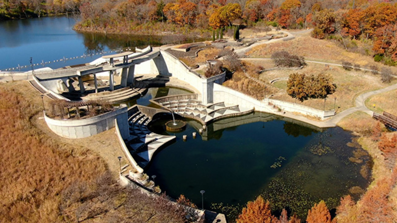 Take an aerial tour of Black Hoof Park and Lake Lenexa | Kansas City Star