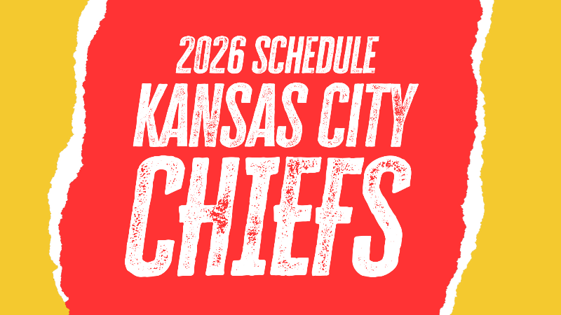 Chiefs 2026 schedule: Dates, opponents and times