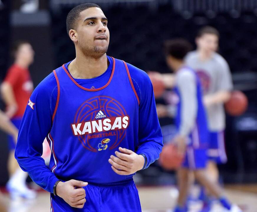 KU's Landen Lucas & Devonte' Graham preview the Big 12 Tournament