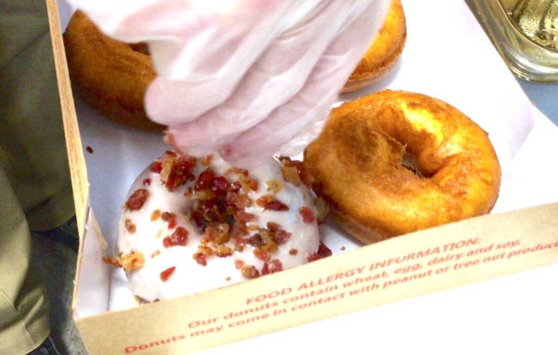 Duck Donuts’ maple bacon a cult fave