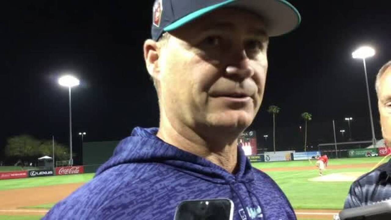 Scott Servais: Dee Gordon is as good as hoped in CF; Dan Vogelbach confident at the plate