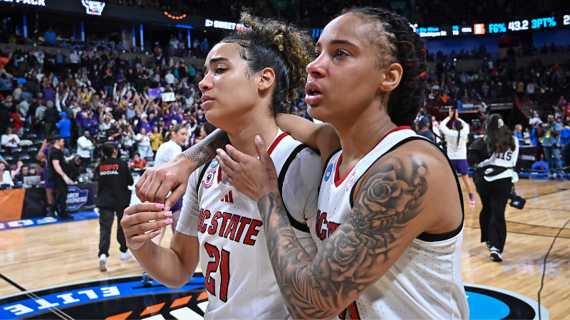 Photos: NC State battles LSU in NCAA Women’s Sweet 16 action