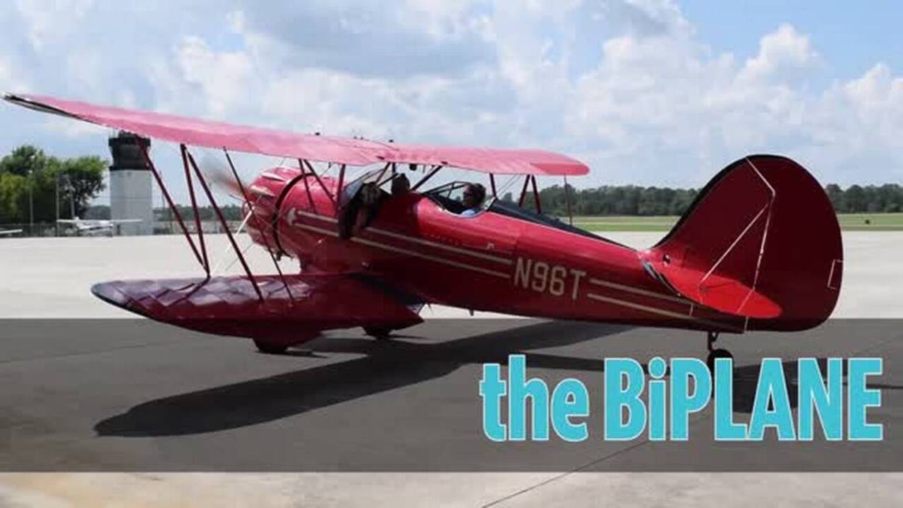 Ever wanted to fly in a WWII era biplane? Here's your chance