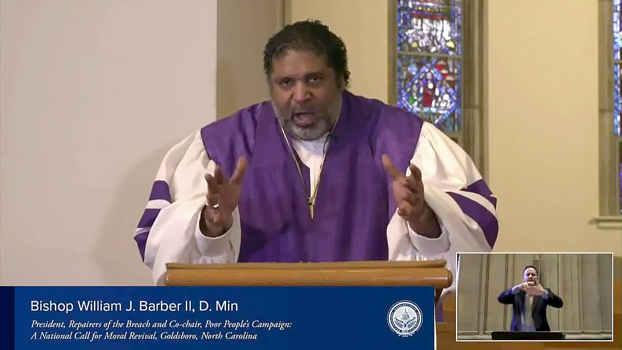 NC’s Rev. Barber at Biden’s inaugural prayer service: The nation must ‘repair the breach’