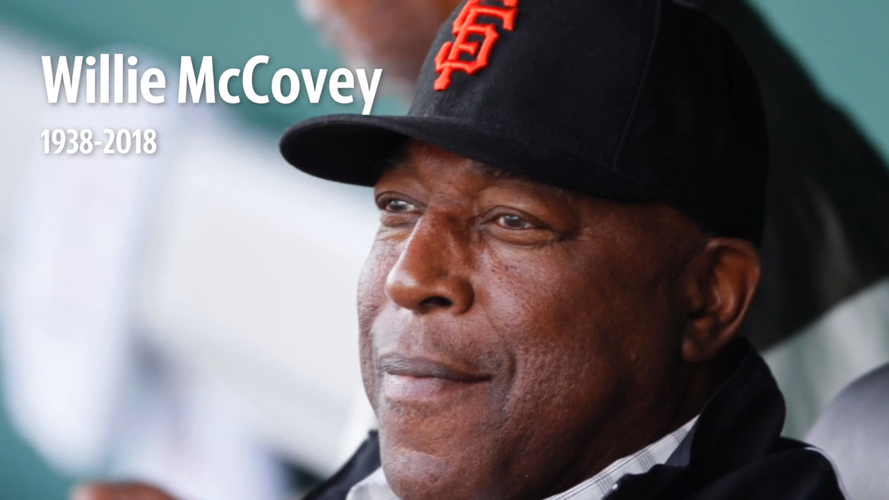 A look back at the remarkable Willie McCovey, San Francisco Giants slugger