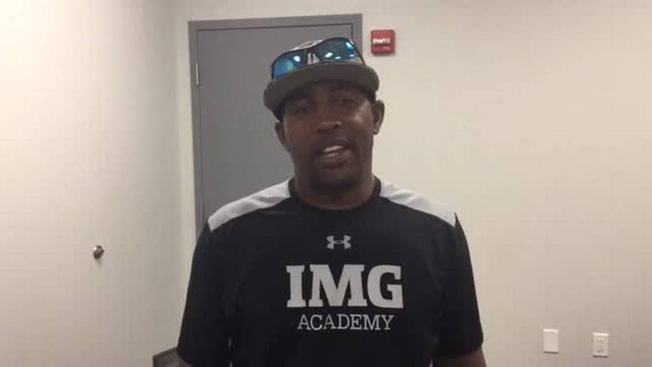 Hurricane Irma displaced Miami Central’s football team. IMG Academy coach’s son, NFL receiver Kenny Stills, comes to the rescue.