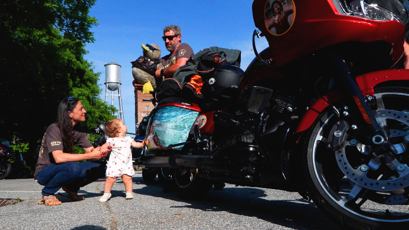 Watch as 2025 Miracle Riders leave Columbus on 21-day, 9,500 round-trip journey