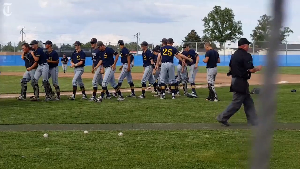 Southridge celebrates its 83 victory over