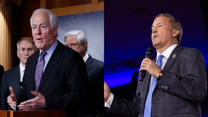 What to know about the Texas GOP runoff between John Cornyn and Ken Paxton