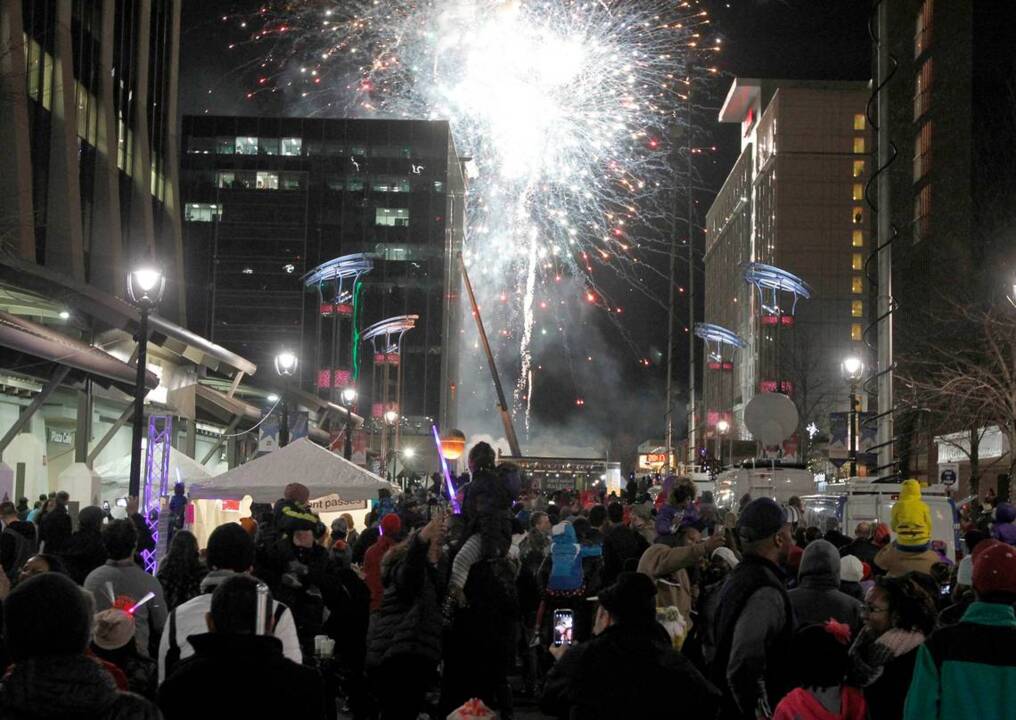 Raleigh celebrates the New Year
