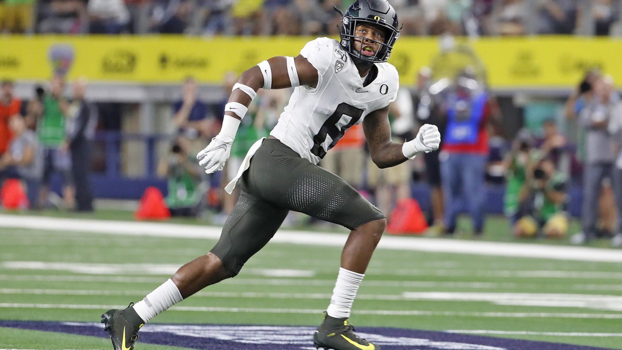 Oregon’s Cristobal dishes on Jevon Holland. And what he told Dolphins about Penei Sewell