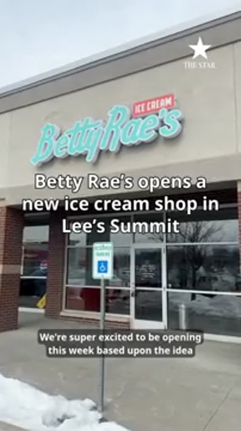 Betty Rae’s opens a new ice cream shop in Lee’s Summit