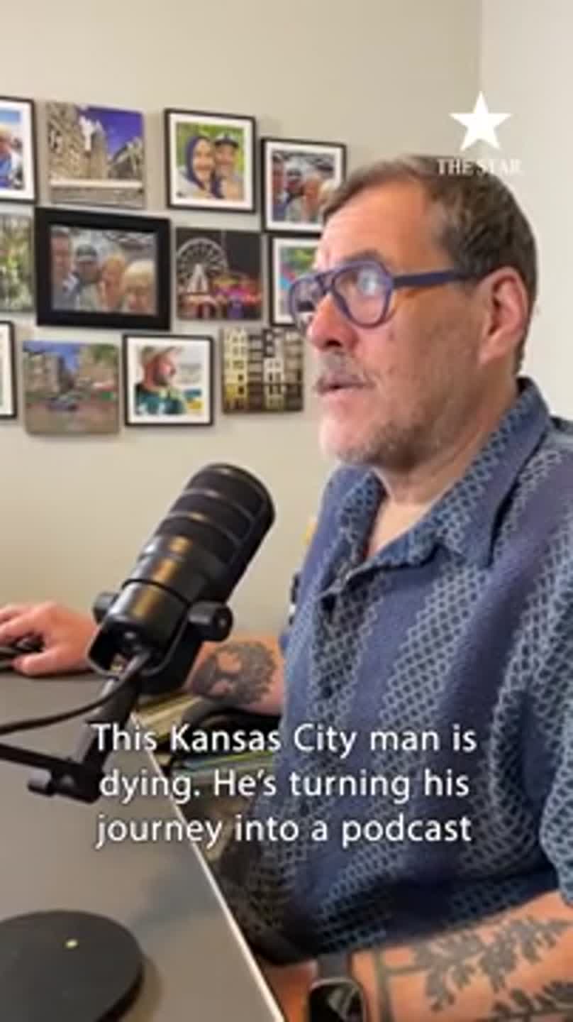 ‘Dying Out Loud.’ Why KC man with terminal cancer started podcast to talk about it