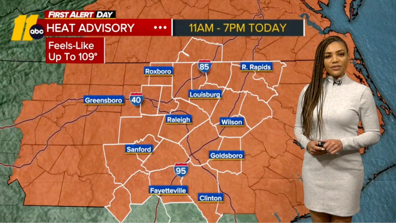 Can we hope for more rain to help cool off NC? Watch the ABC11 forecast ...