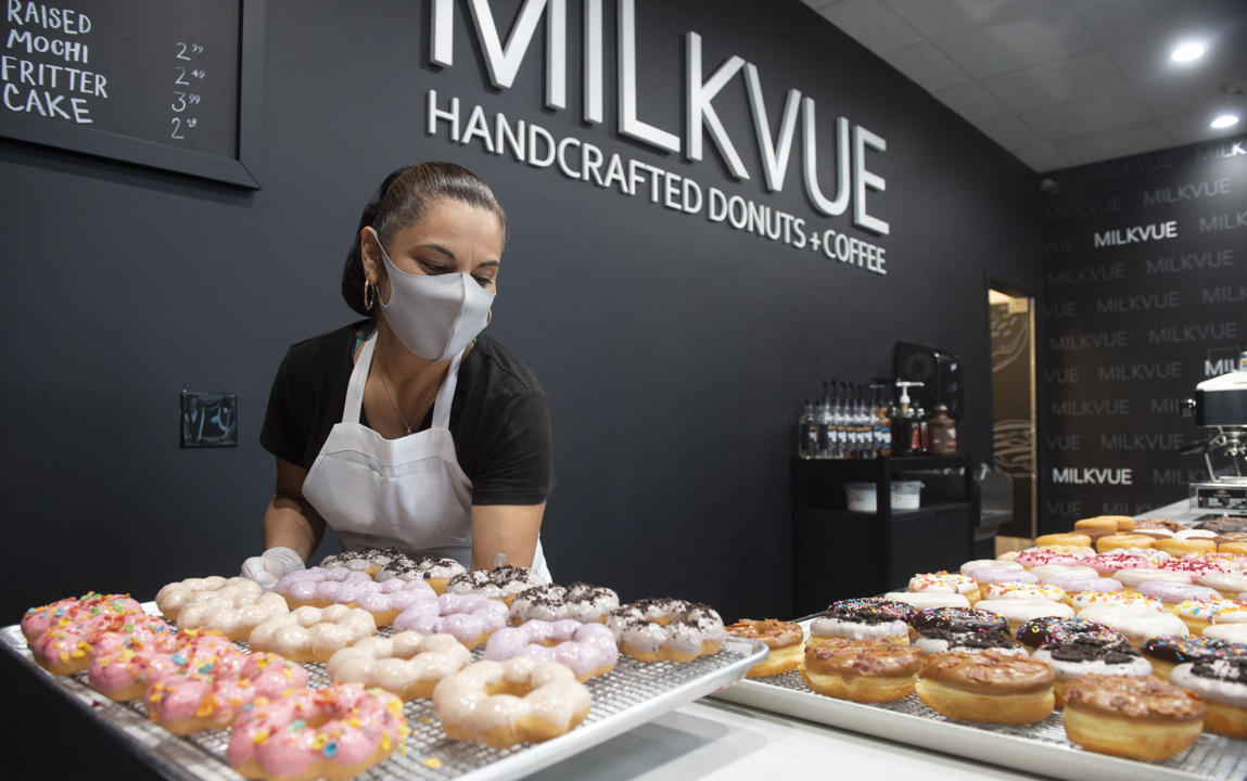 Milkvue Handrafted Donuts offers tasty treats  from classic to creative