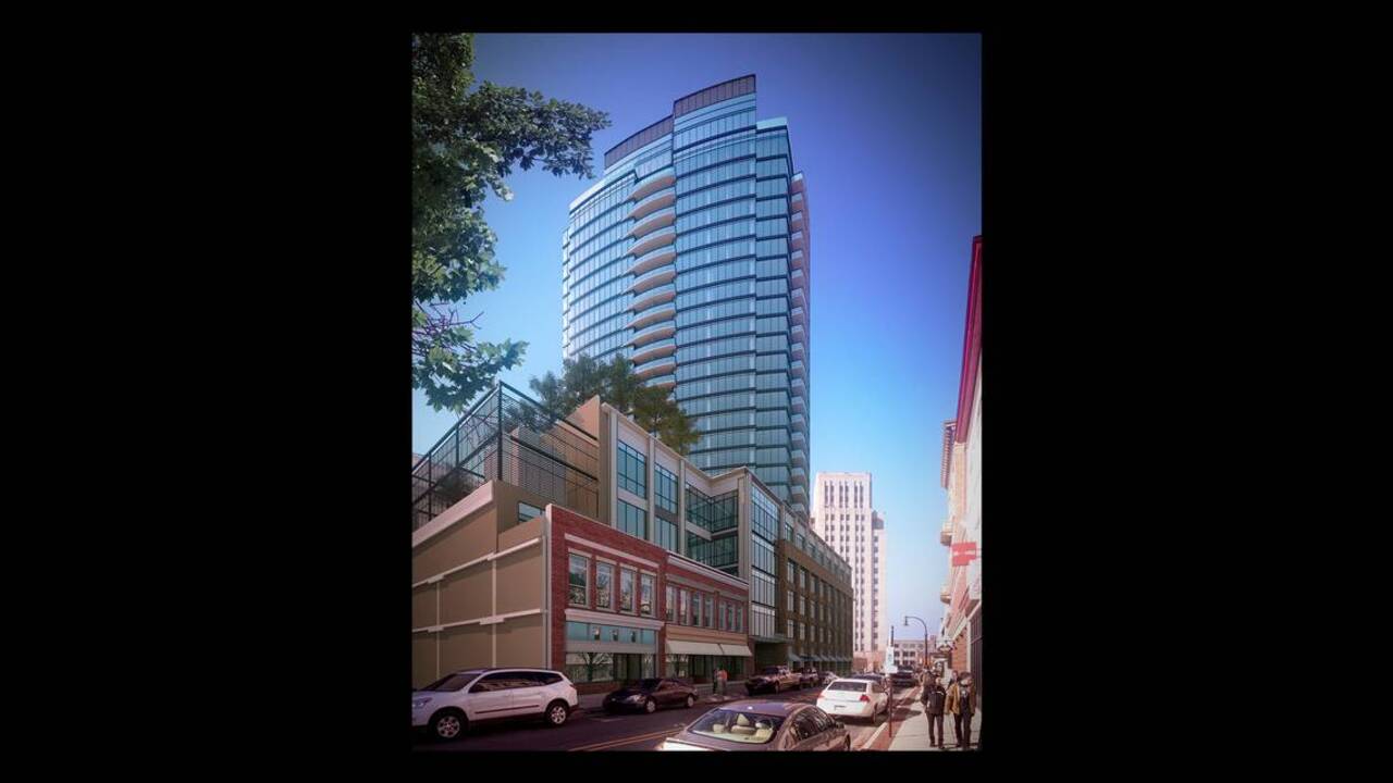 Tower and hotel are filling in a resurging downtown Durham