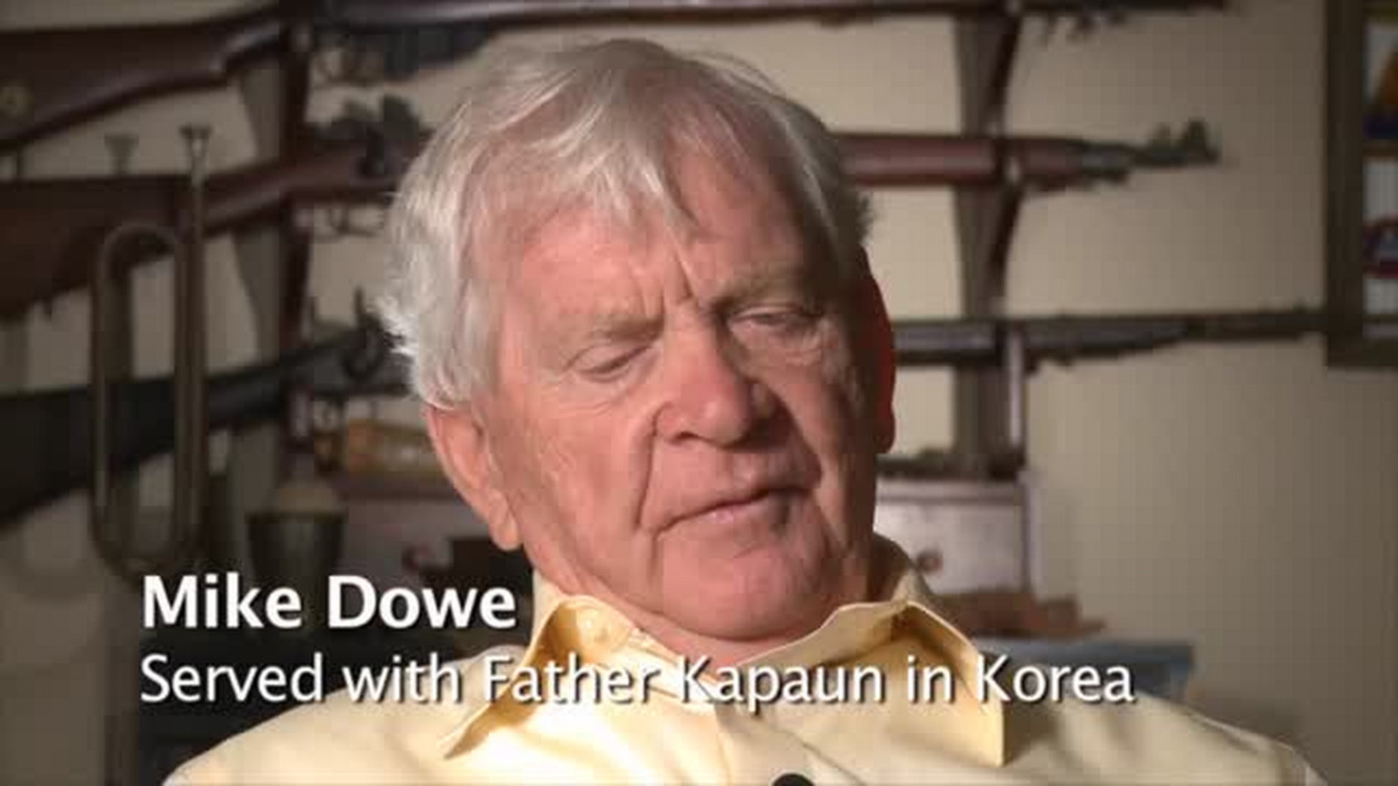 VIDEO: Mike Dowe meets Father Kapaun