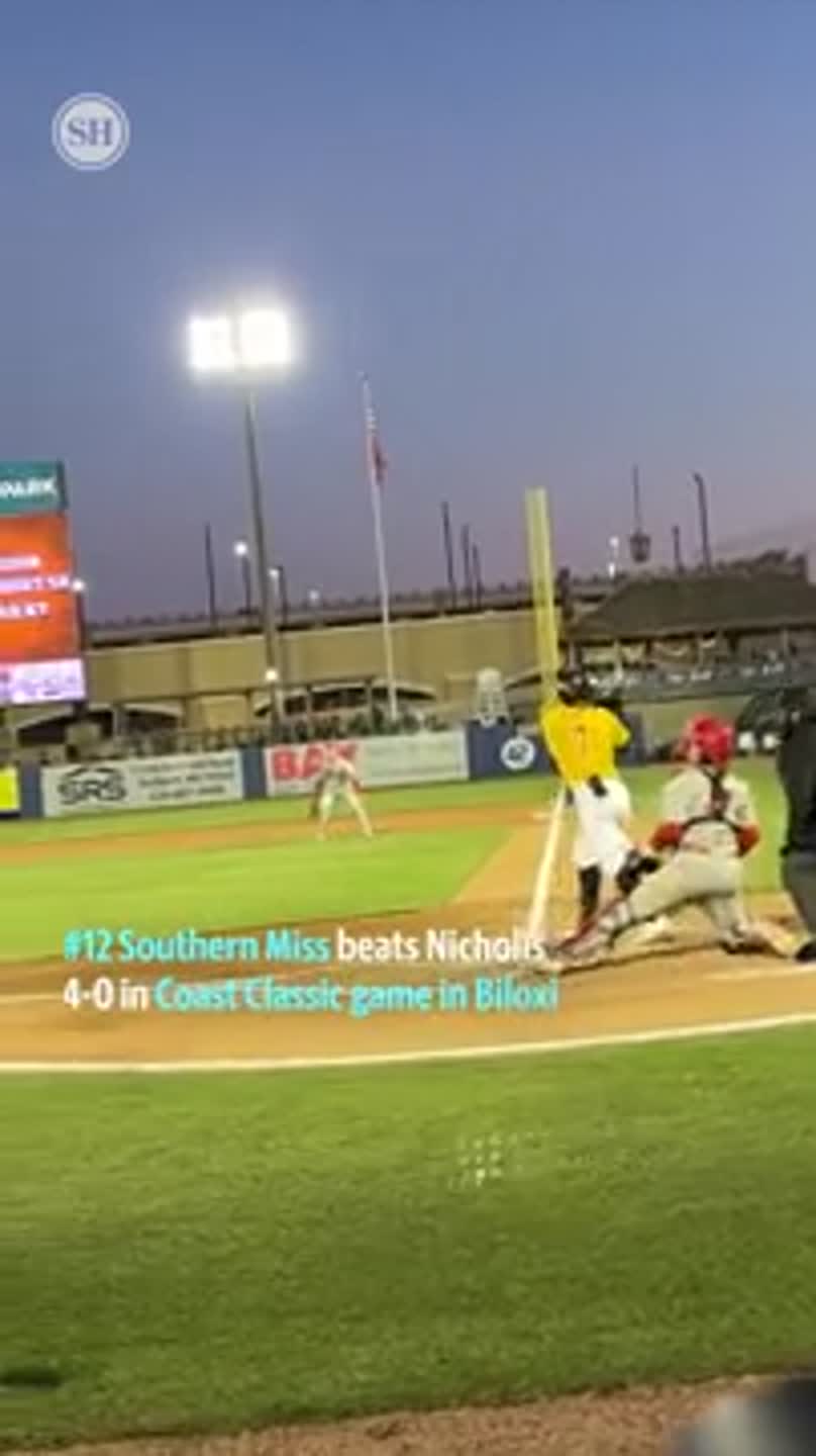 Southern Miss tops Nicholls in Coast Classic at Keesler Federal Park