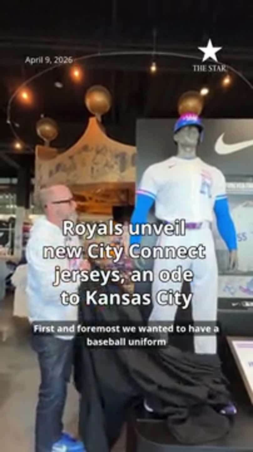 Royals unveil new City Connect  jerseys, an ode to Kansas City