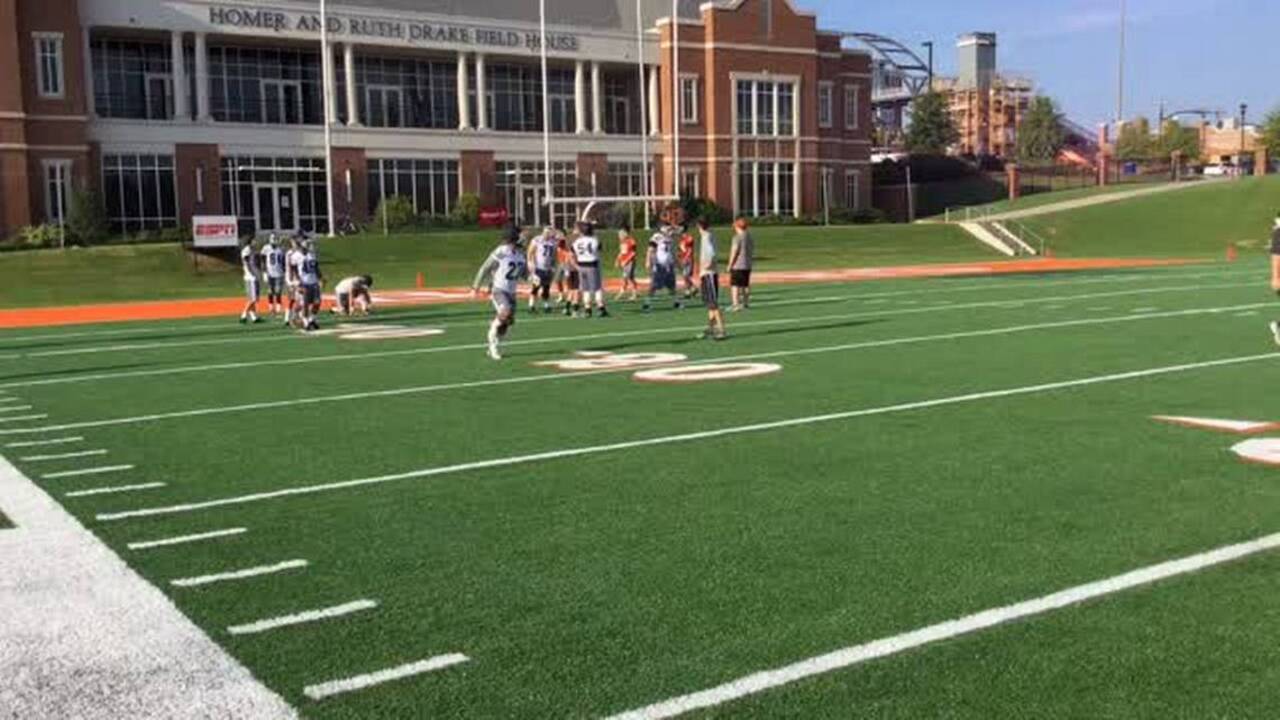 First practice of season underway at Mercer