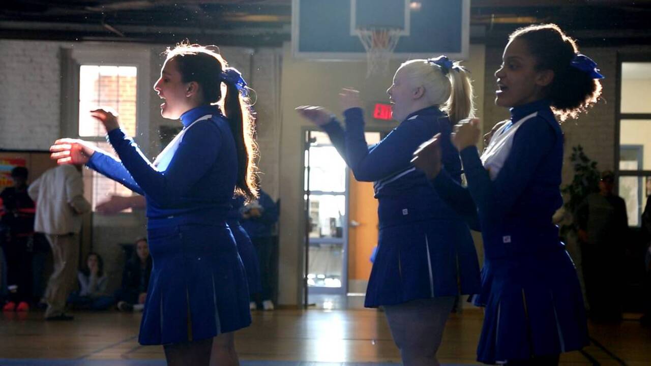Blind cheerleaders’ spirit refuses to go unseen