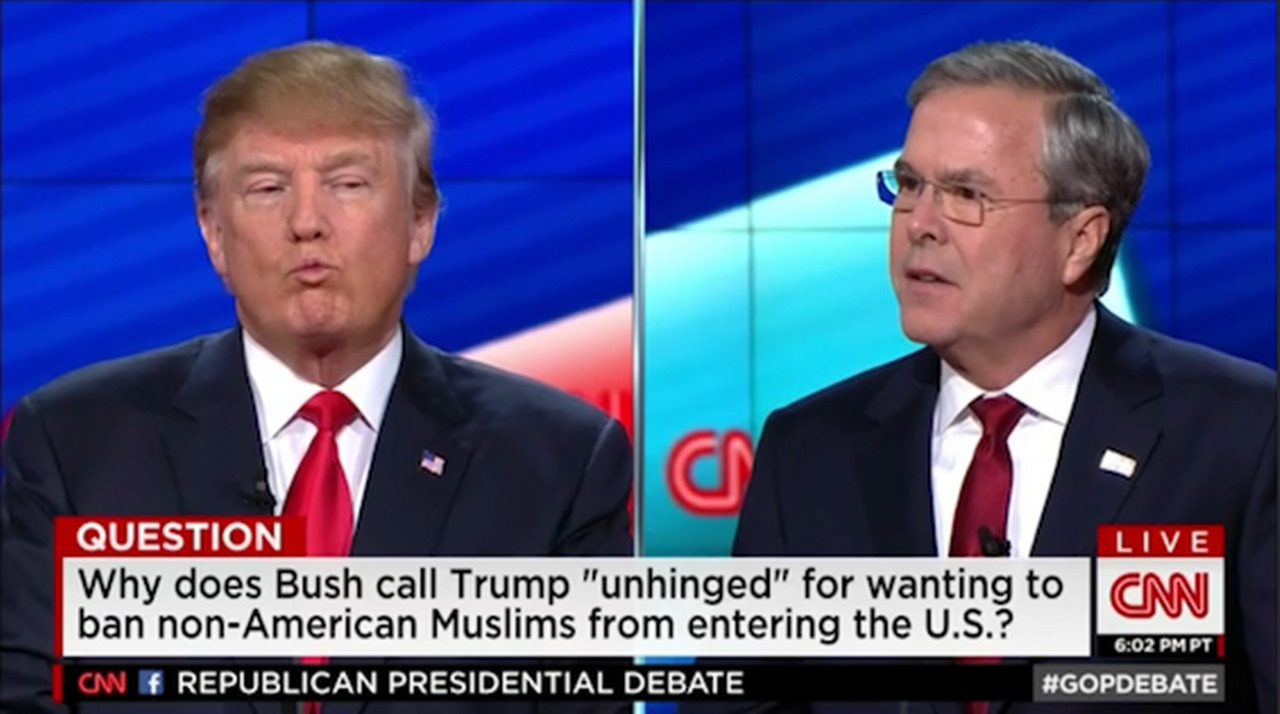 5 graphs to tell the story of the 5th GOP debate