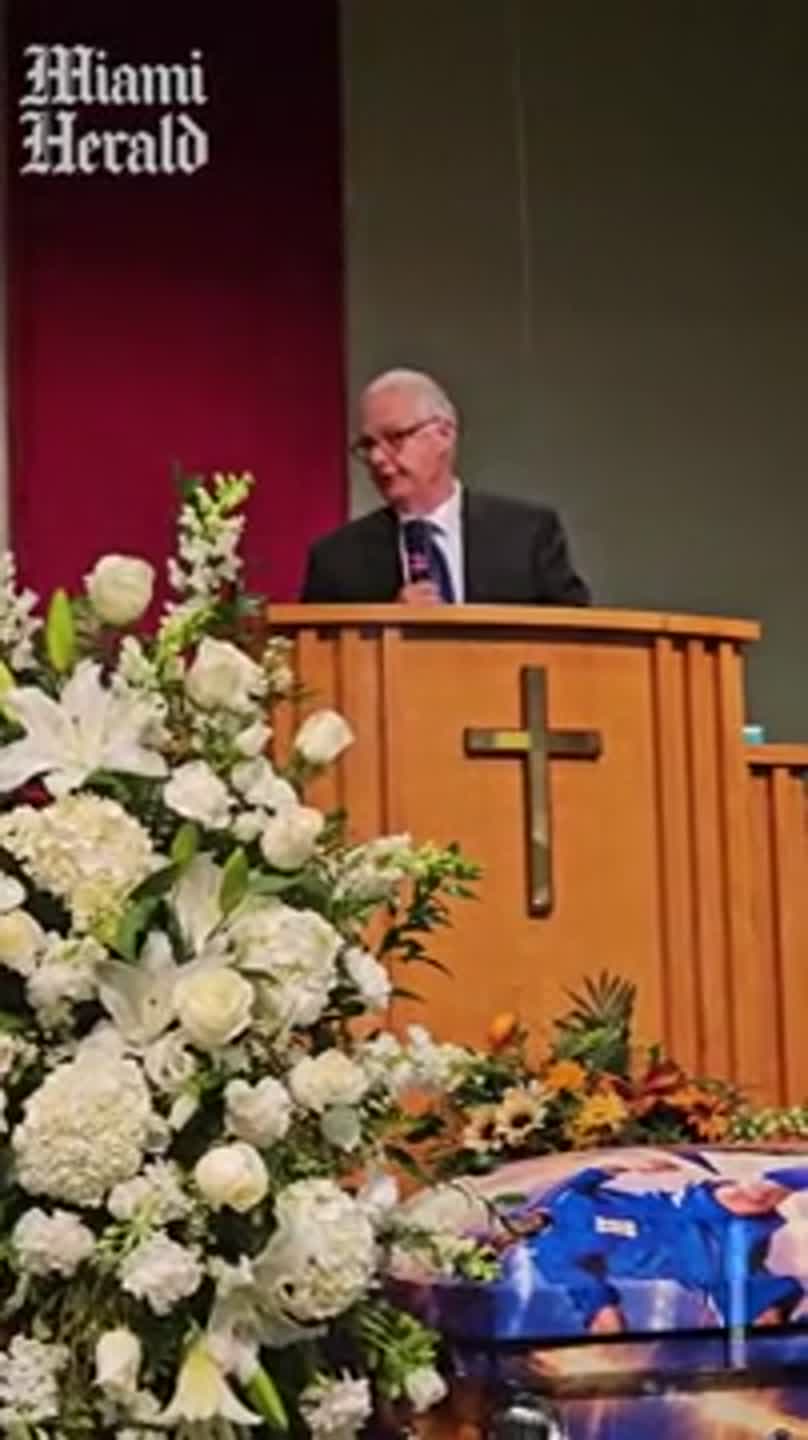 Family members celebrated the life of Pierre Damas Bel
