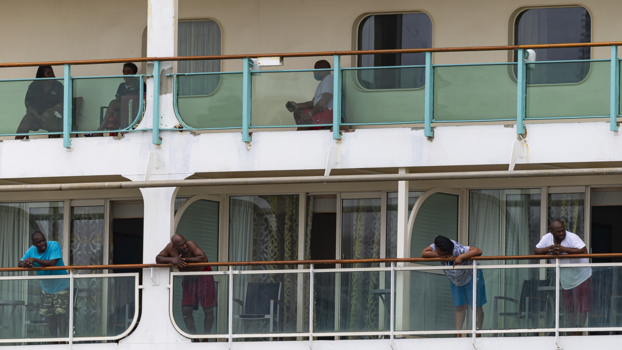 No information. No way off. 100,000 crew members remain in cruise ship limbo for months.