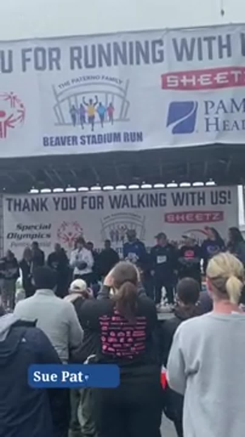 Hundreds take part in 17th Annual Paterno Family Beaver Stadium Run