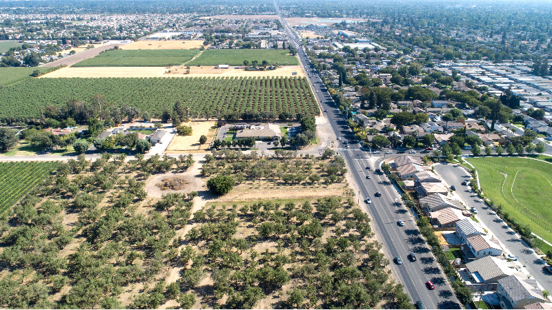 See location of proposed Walmart Supercenter in east Modesto