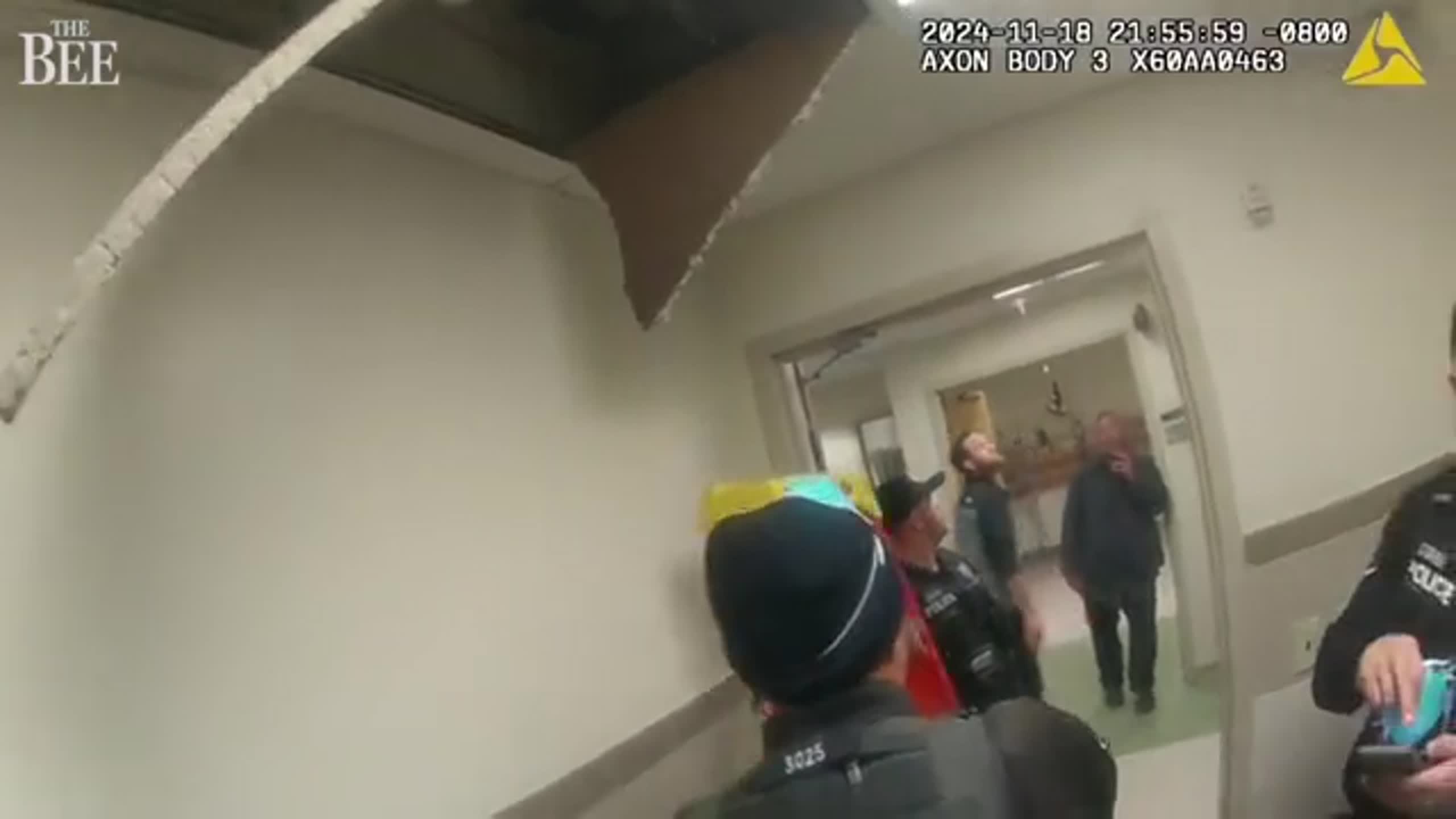 Hospital patient climbs in ceiling and gets pinned by steel beam, California cops say