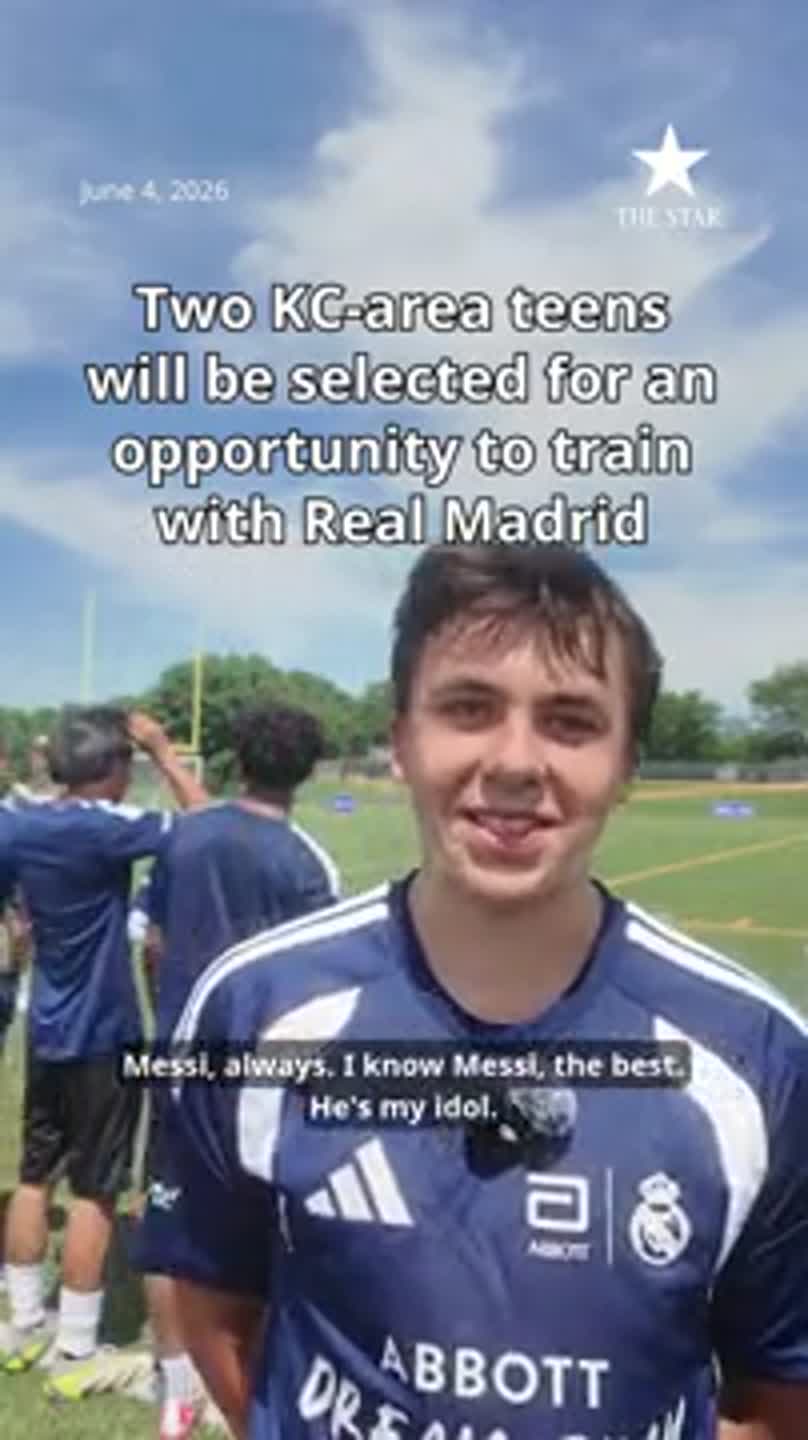 Two KC-area teens will be selected for an opportunity to train with Real Madrid