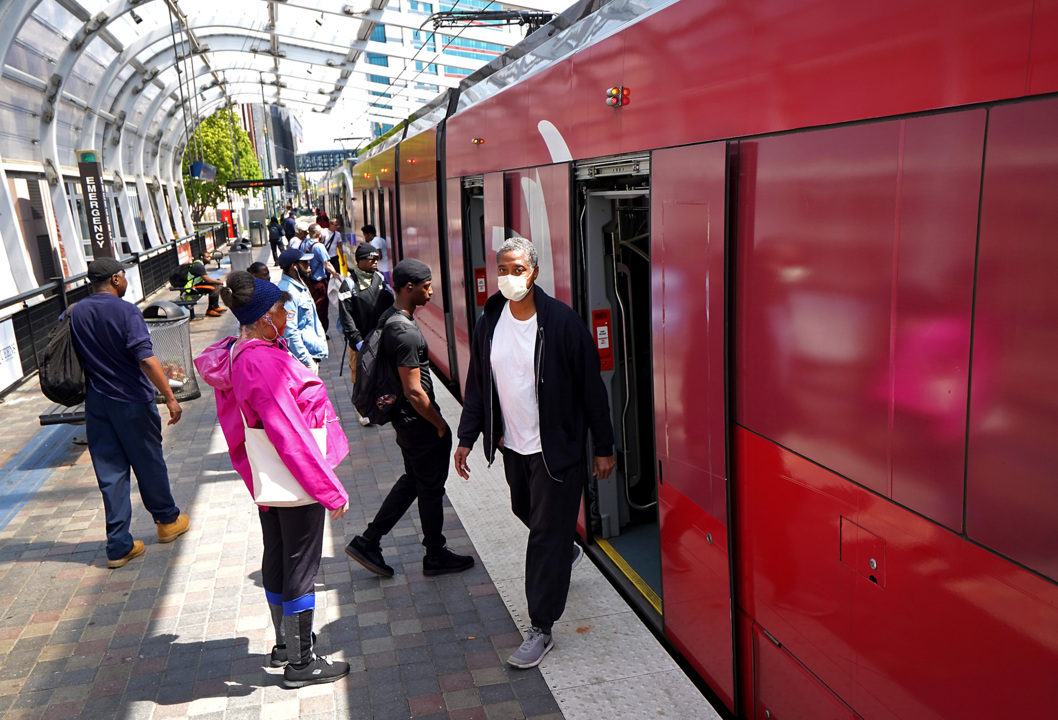 COVID-19 has not stopped Blue Line or CATS buses from service
