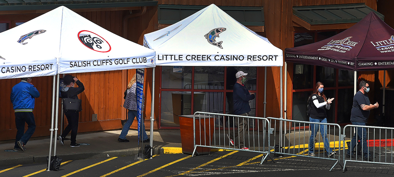 Casinos reopen doors and welcome throngs of eager patrons
