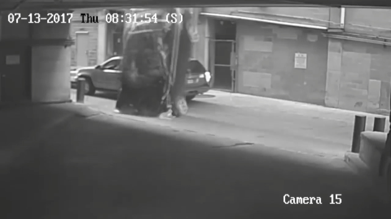 BMW plunges 7 stories from Texas parking garage