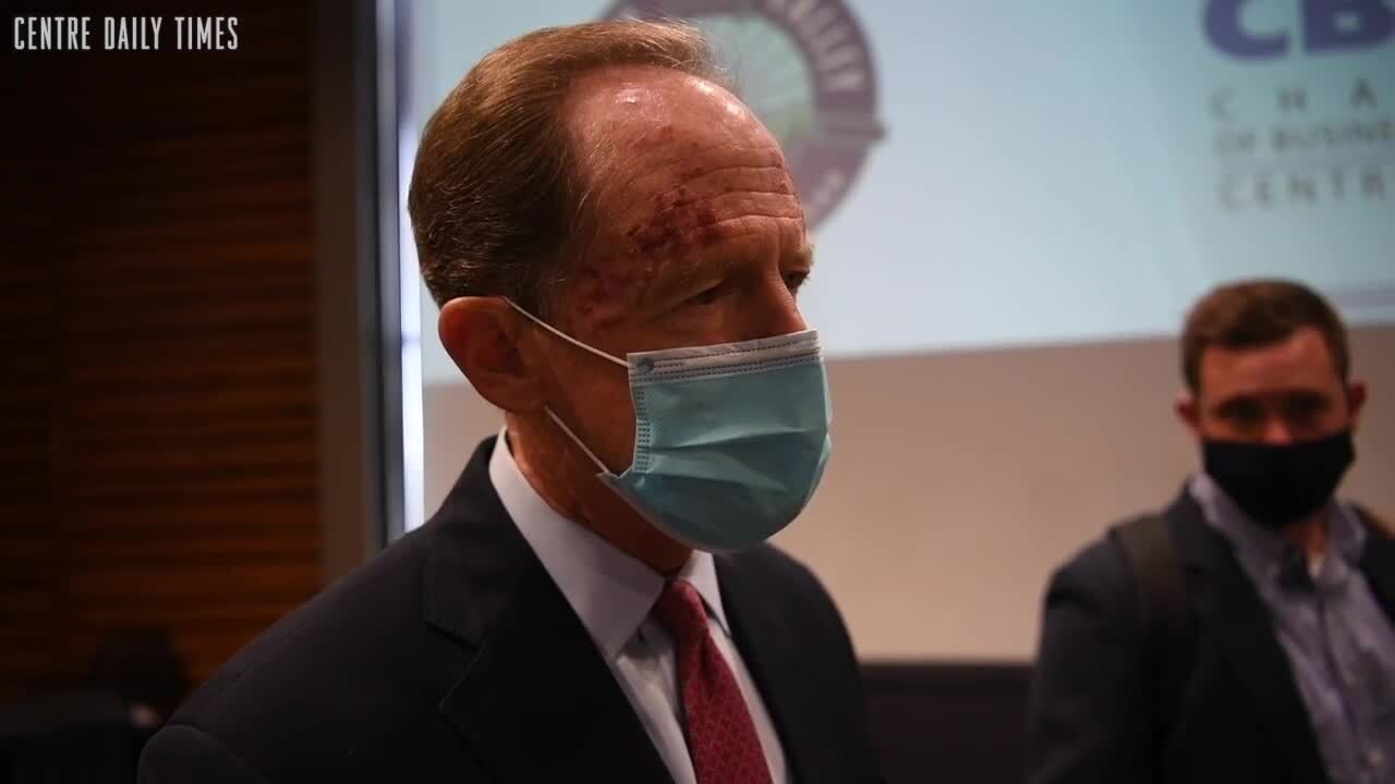 Senator Toomey talks coronavirus effects with Centre County business leaders