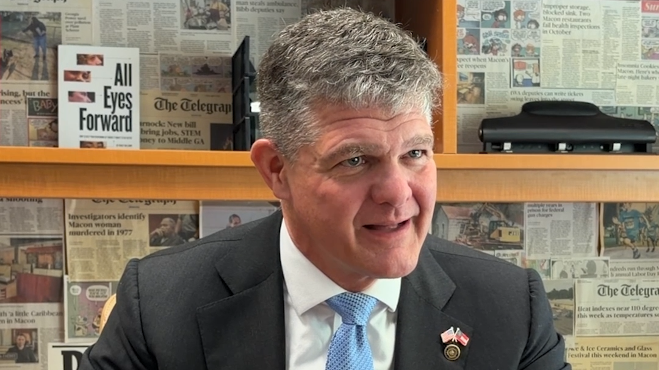 Georgia businessman Clark Dean speaks on entering race for governor