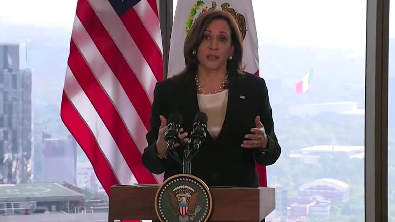 VP Harris says she has visited the border with Mexico before and will do so again