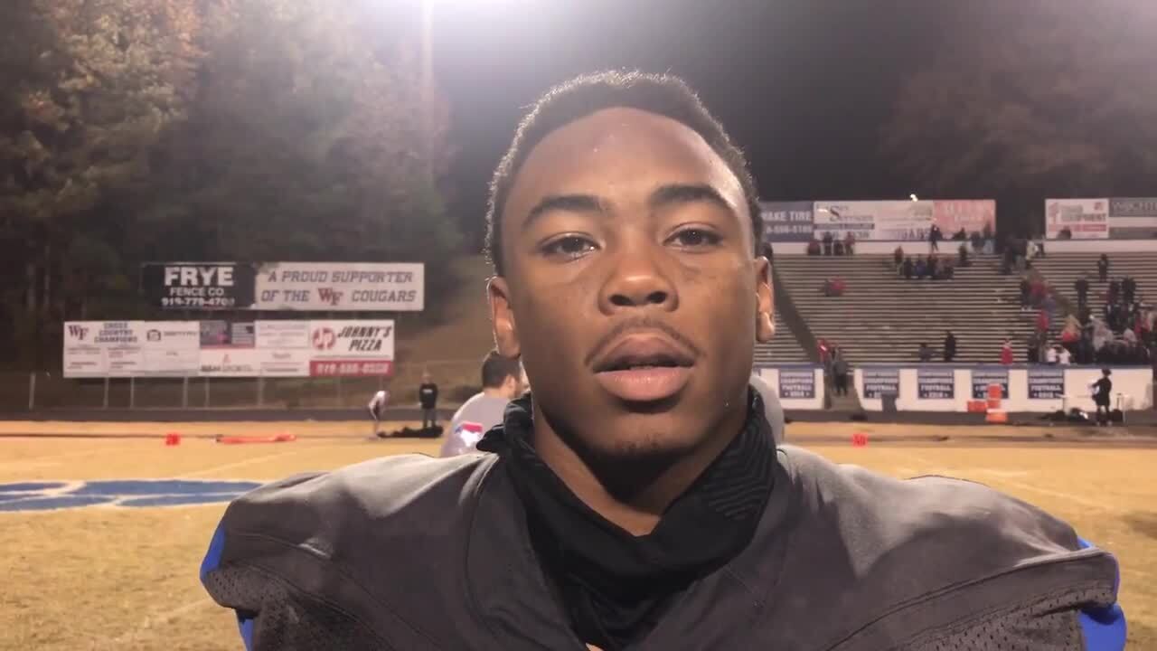 Kahlil Watson got a second chance against Rolesville after missing most of the first contest back in October.