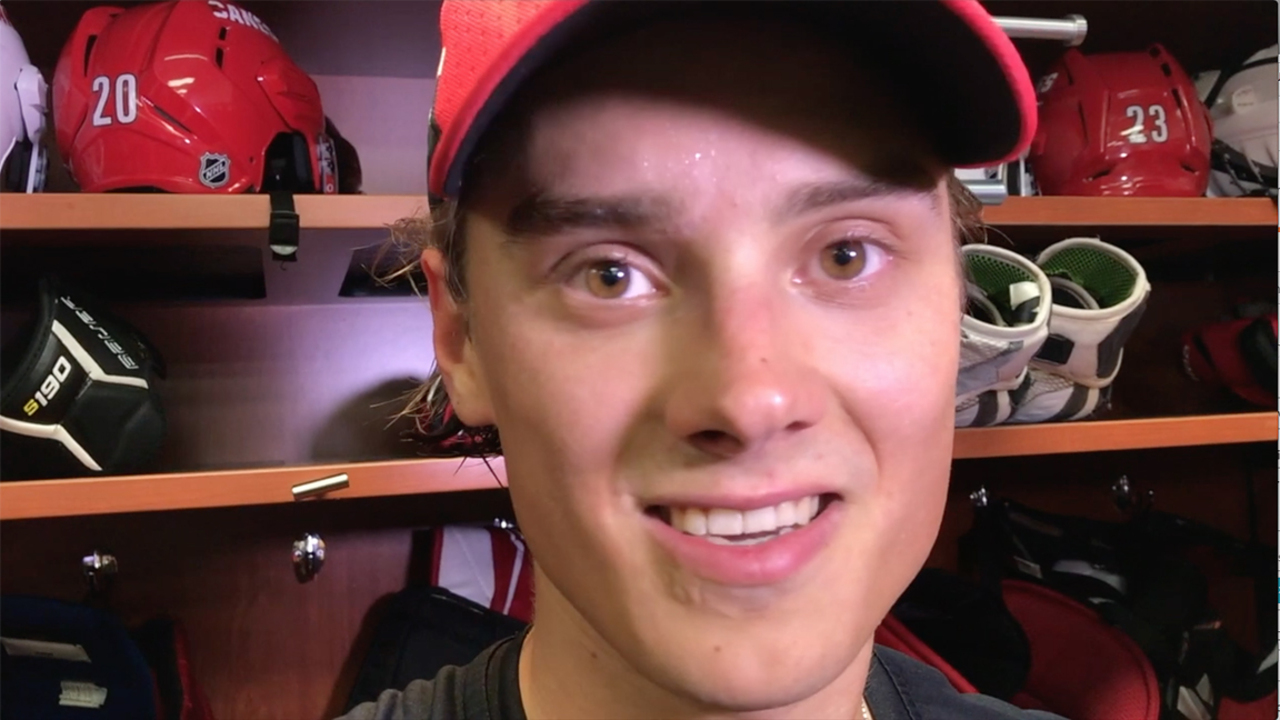 Hurricanes’ Sebastian Aho wants to have a 100-point season - but not all for himself