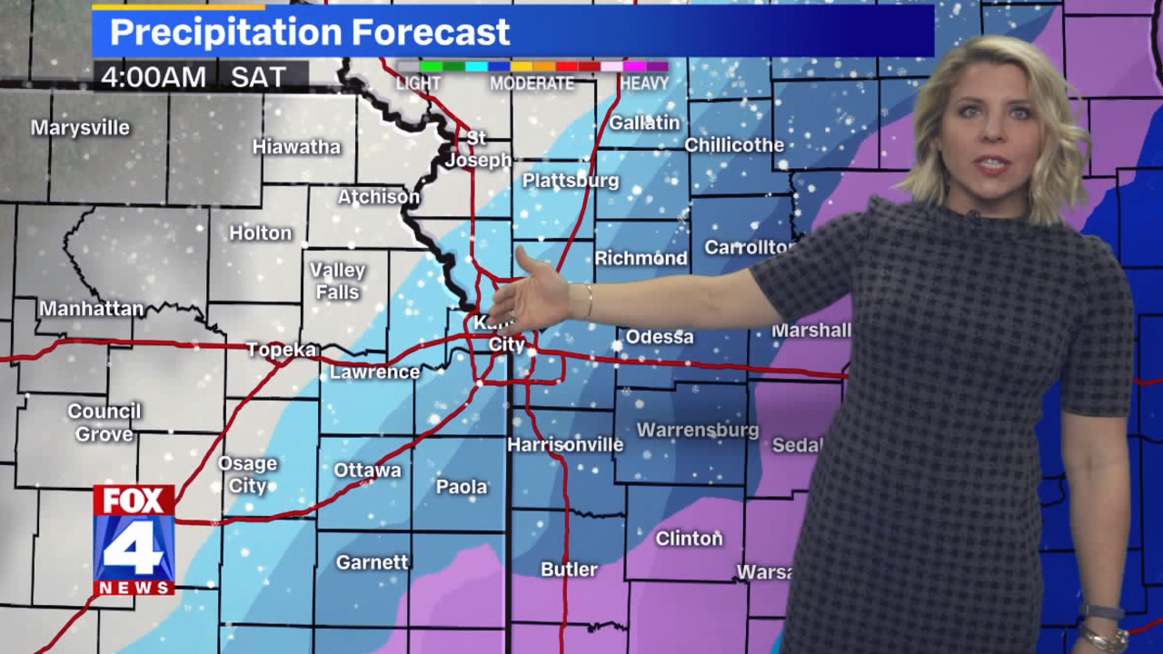 Freezing rain, decent snow possible to start the weekend in Kansas City ...