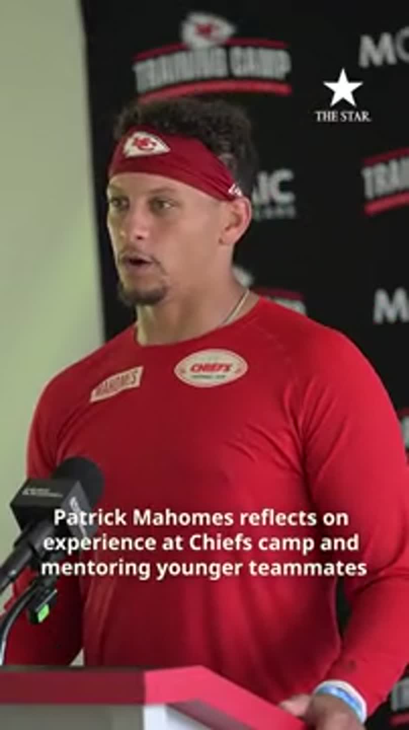 'Enjoy the little moments': Patrick Mahomes reflects on being a veteran player