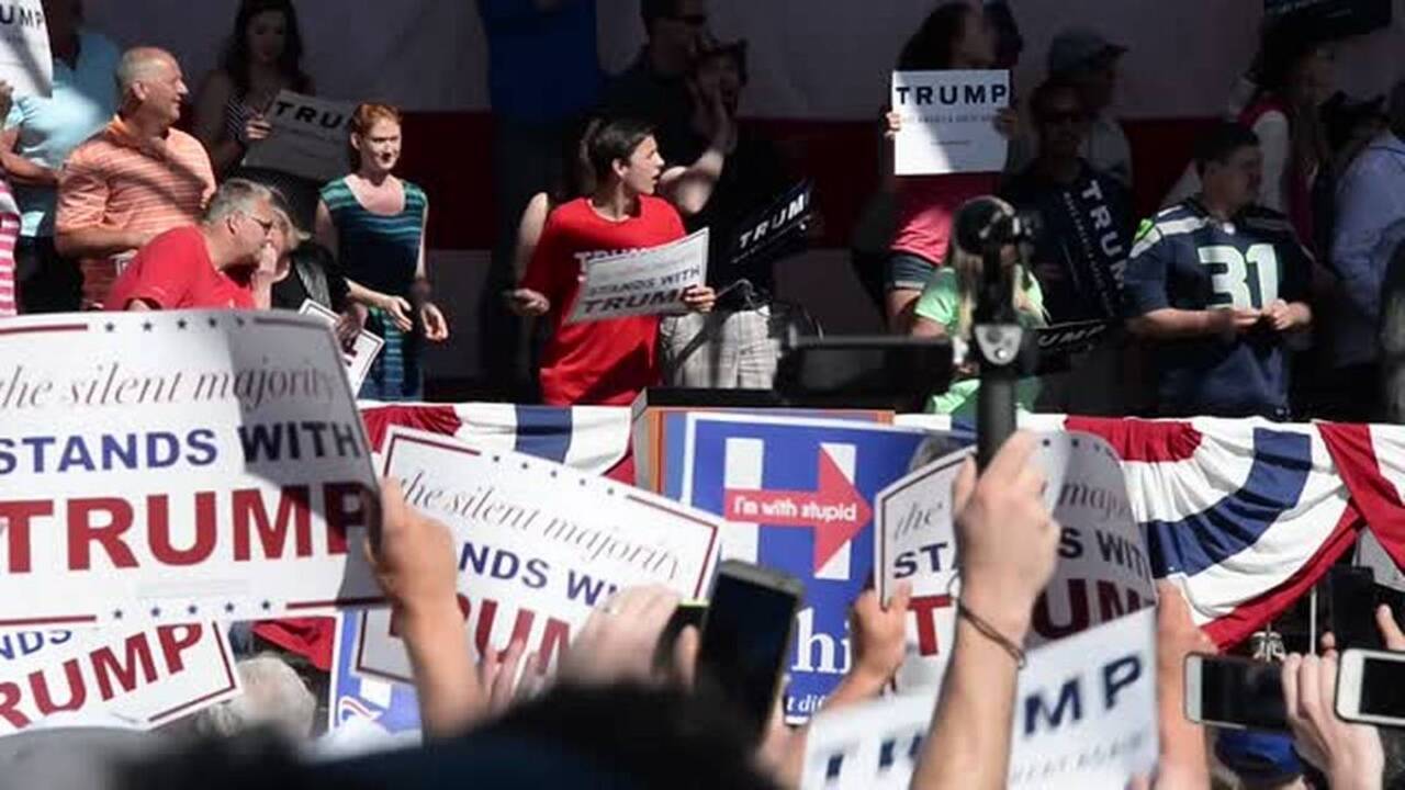 Trump rally a Saturday to remember in Lynden