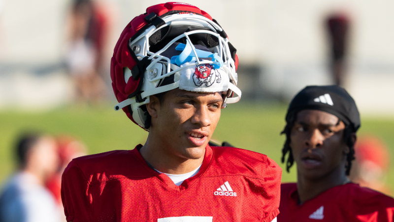Hear from Fresno State wideout Josiah Freeman