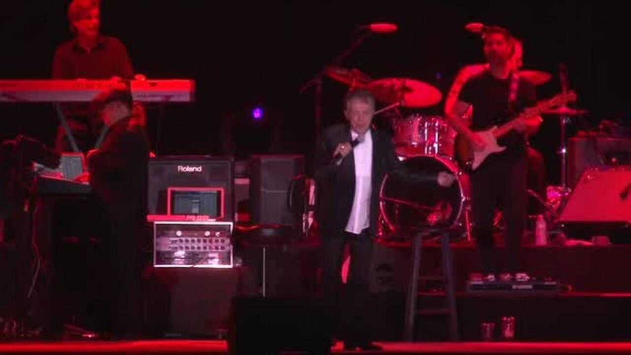 Watch Frankie Valli in concert at the Mid-State Fair