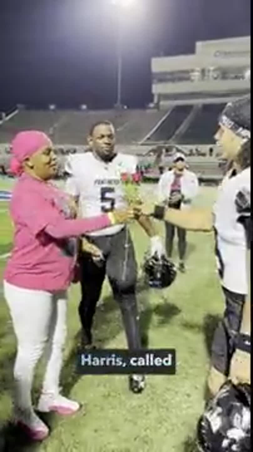 North Crowley uplifts longtime supporter undergoing cancer treatment with roses