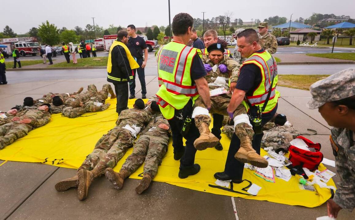 Fort Jackson holds mass casualty exercise