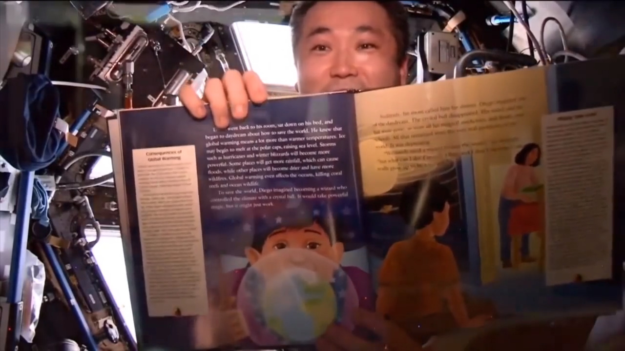 The origin of ‘Story Time from Space’