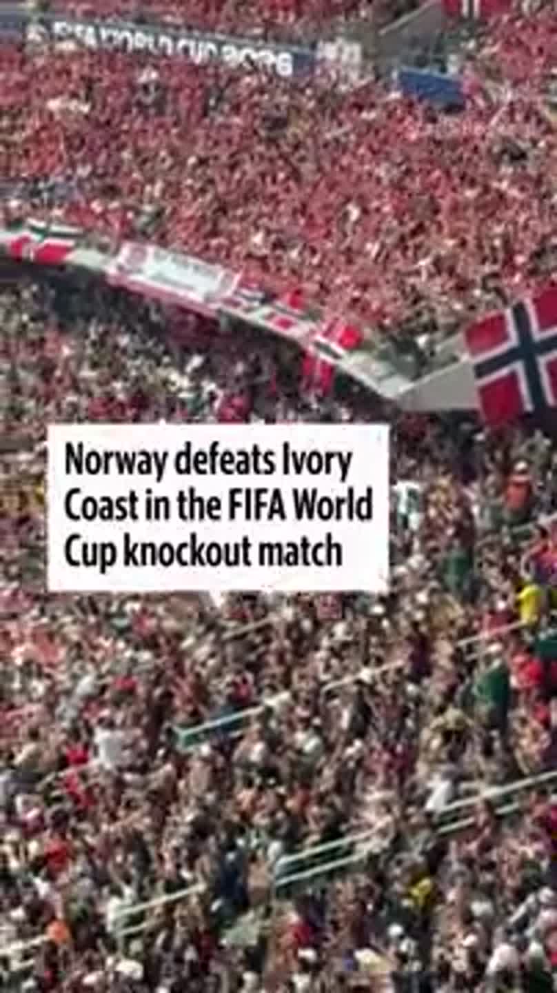 Norway celebrates victory with 'Viking Row'