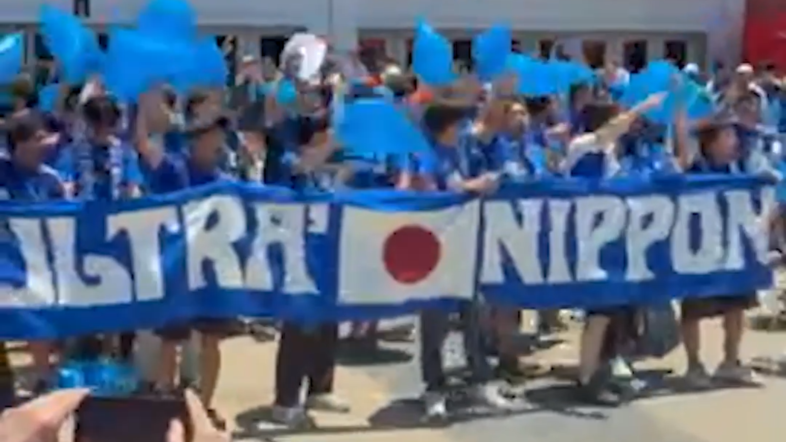 Japan fans in Arlington for the World Cup
